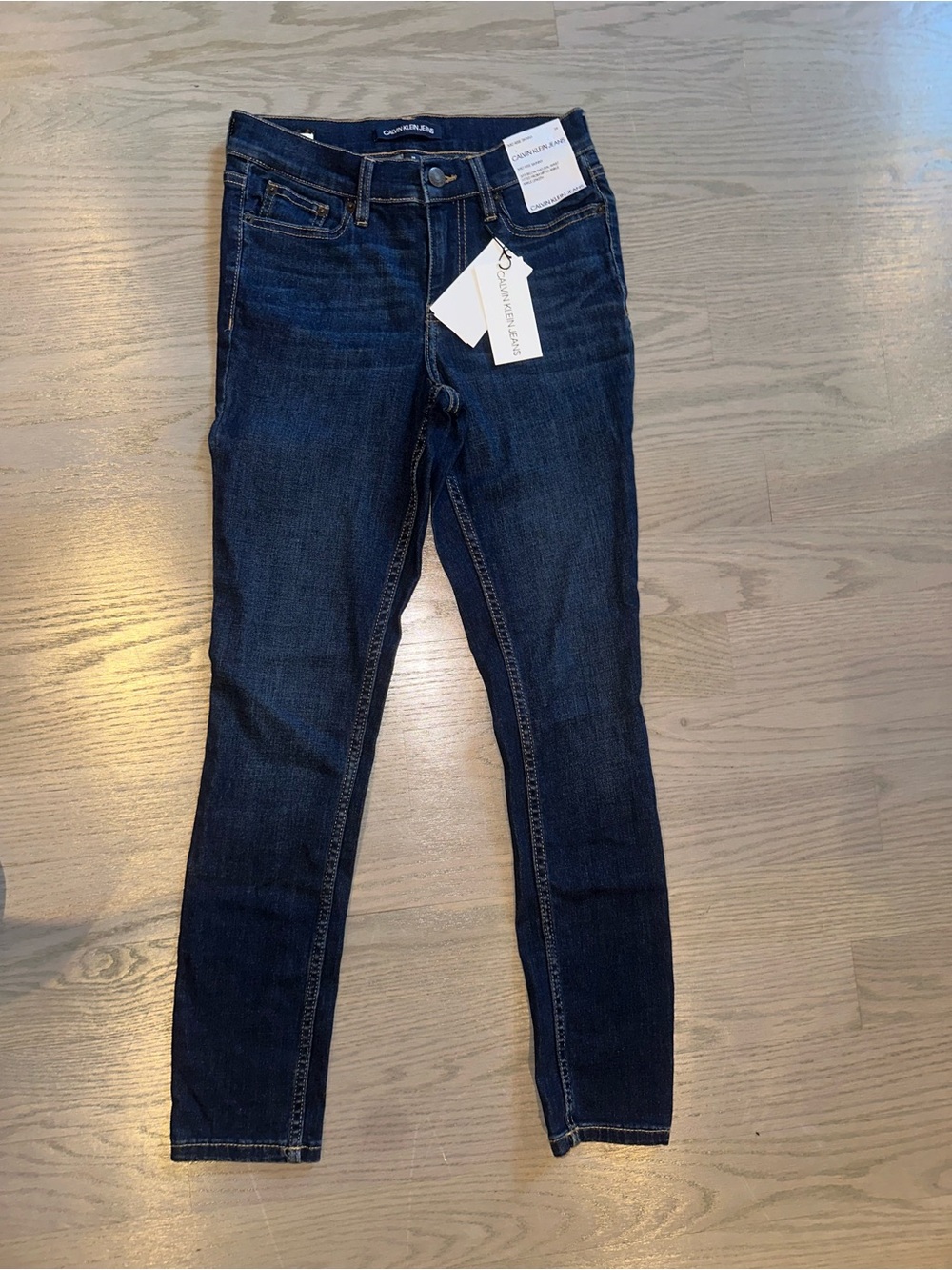 Calvin Klein Jeans Women's Dark Indigo Skinny Jeans